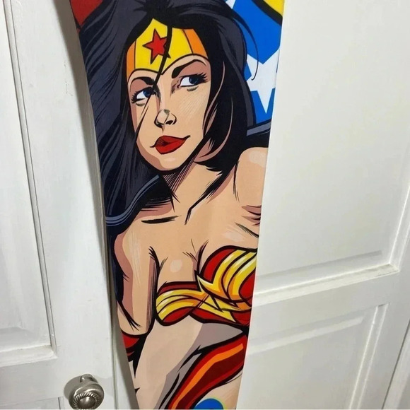 SOLD SuperFresh Wonder Leggings Women’s M Color and Black &White Cartoon Graphic - Picture 2 of 11